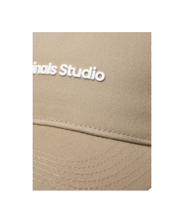 Jack & Jones Originals Studios baseball-kasket i brun billede 5