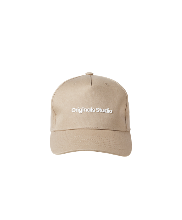 Jack & Jones Originals Studios baseball-kasket i brun billede 4