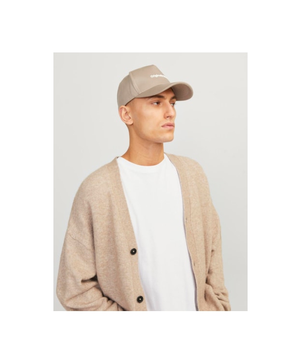Jack & Jones Originals Studios baseball-kasket i brun billede 1