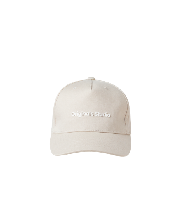 Jack & Jones Originals Studios baseball-kasket i grå billede 4