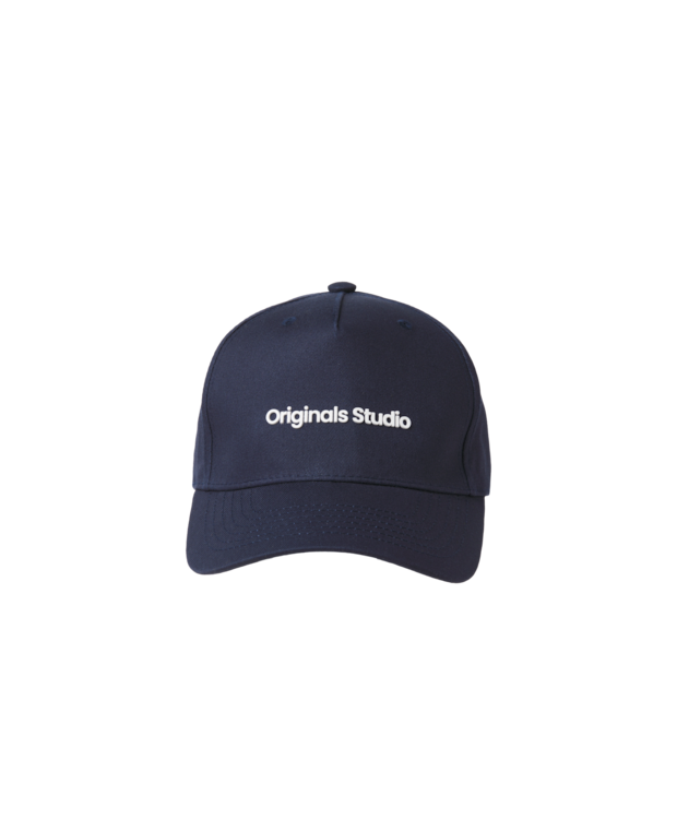 Jack & Jones Originals Studios baseball-kasket i navy – Outlet billede 4