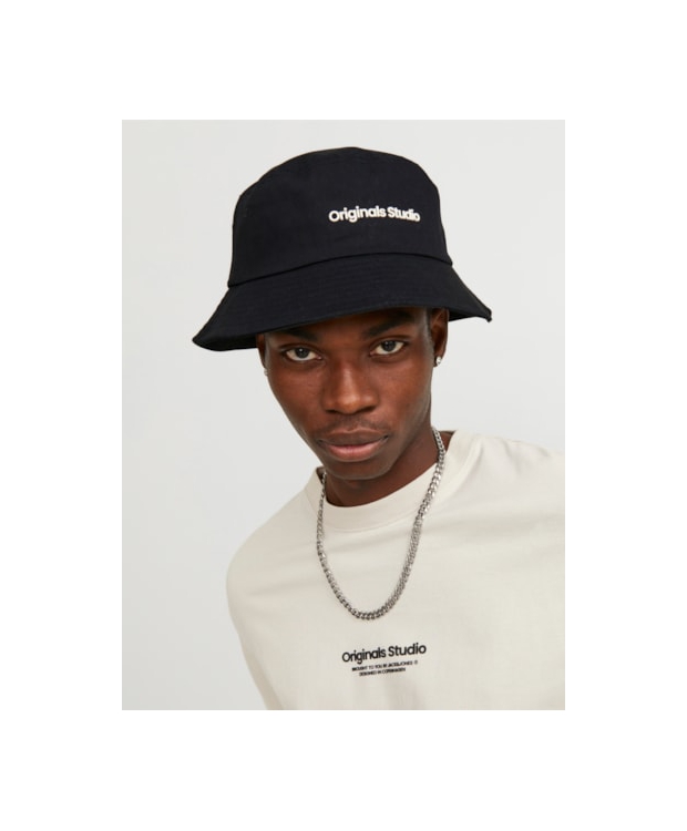 Jack & Jones Originals Studios bøllehat i sort billede 2