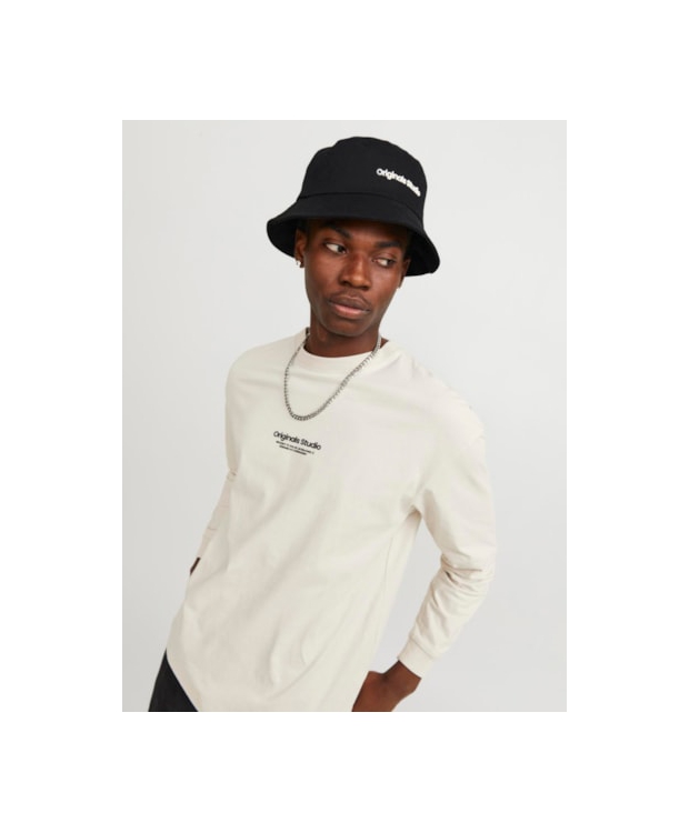 Jack & Jones Originals Studios bøllehat i sort billede 1
