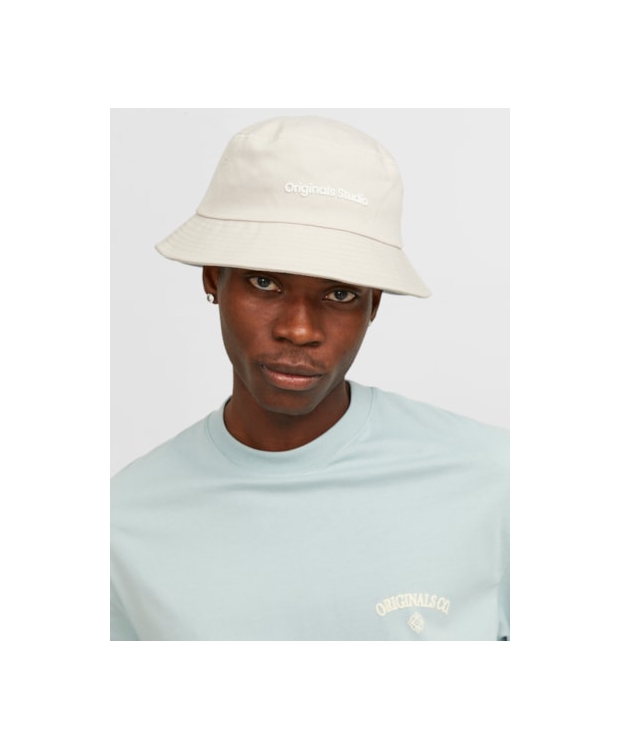 Jack & Jones Originals Studios bøllehat i grå – Outlet billede 2