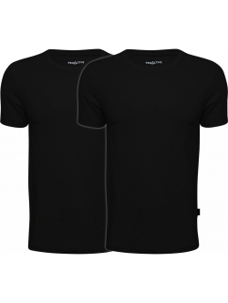 ProActive bambus T-shirts 2-pak sort herre