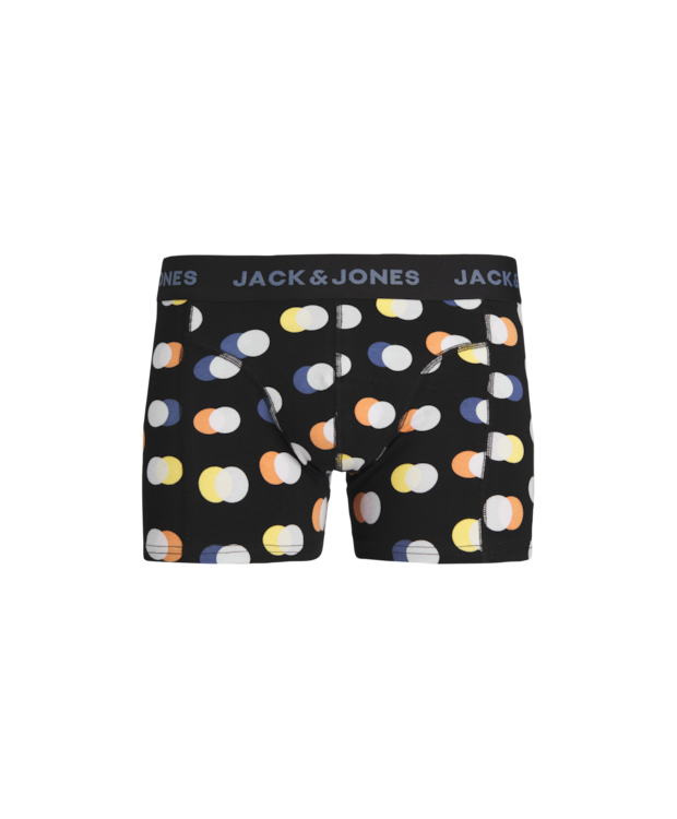 Jack & Jones 3pak underbukser/boksershorts med mønster i tre farver til herre billede 2