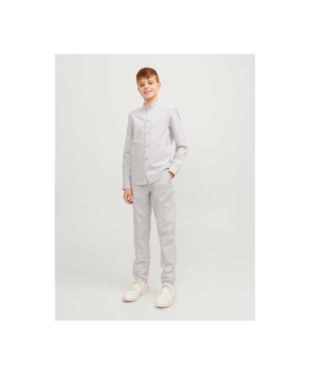 Jack & Jones Junior klassiske bukser i grå til drenge – Outlet billede 1