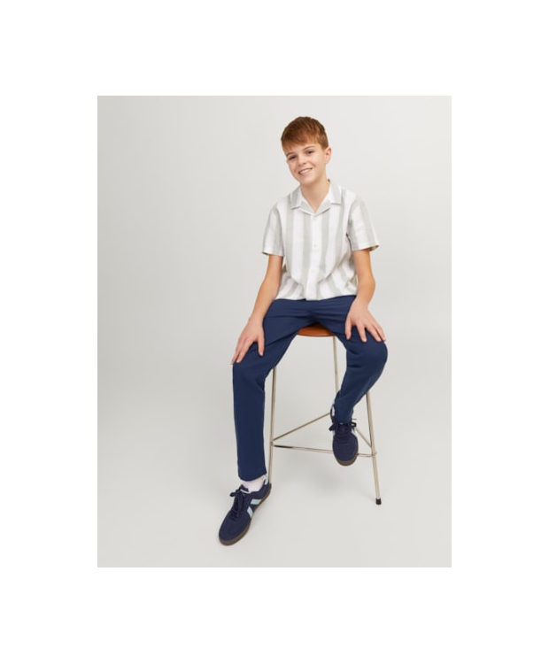 Jack & Jones Junior klassiske bukser i navy til drenge – Outlet billede 5