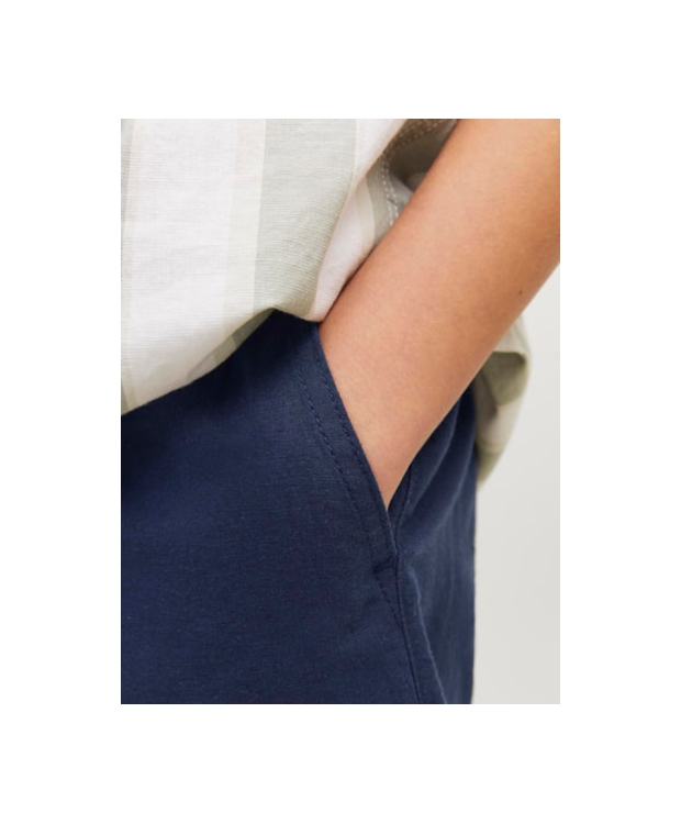 Jack & Jones Junior klassiske bukser i navy til drenge – Outlet billede 6