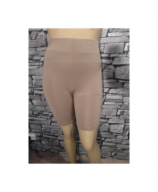 Festival cykelshorts med lomme i beige til kvinder – Outlet billede 2