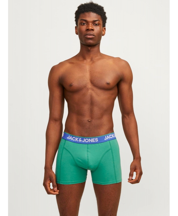 Jack & Jones 3pak underbukser/trunks i forskellige farver til herre billede 7