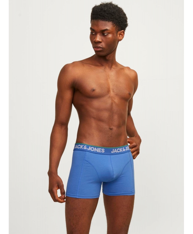 Jack & Jones 3pak underbukser/trunks i forskellige farver til herre billede 8