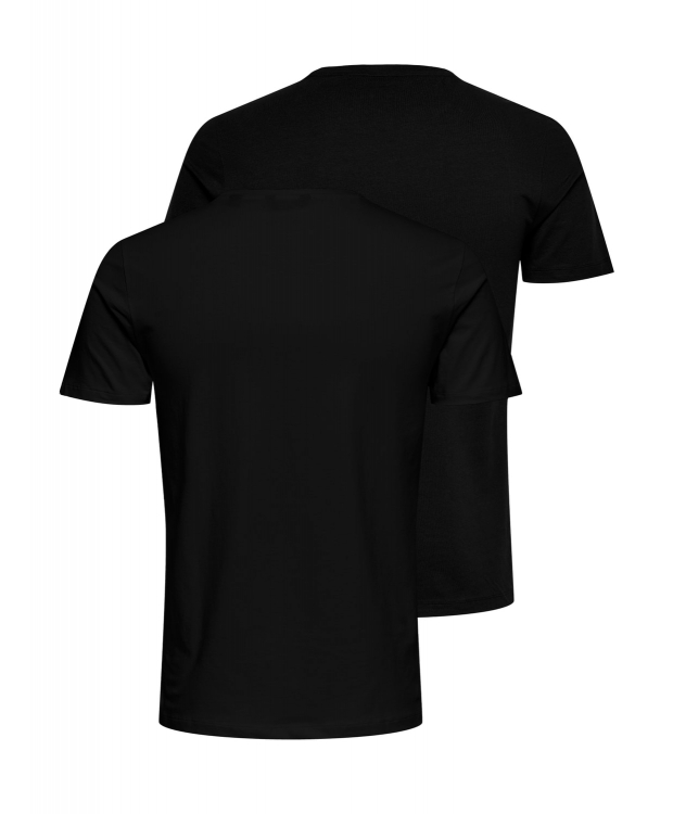 ONLY & SONS 2pak t-shirt i sort til herre – Slim fit billede 2