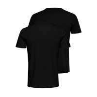 ONLY & SONS 2pak t-shirt i sort til herre – Slim fit