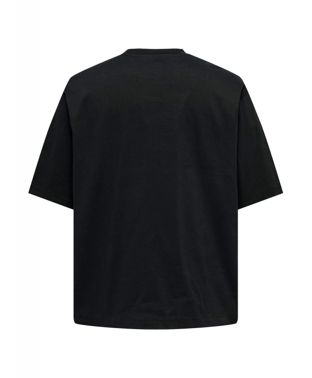 ONLY & SONS Oversized T-shirt i Sort til Herre – Loose Fit Bomulds T-shirt billede 2