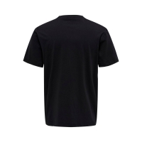 ONLY & SONS t-shirt i sort til herre – Regular fit
