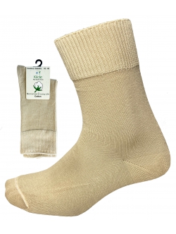Comfort Diabetic diabetesstrømper beige unisex