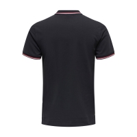 ONLY & SONS polo t-shirt i navy til herre – Regular fit – Outlet