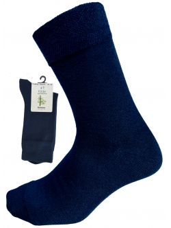 Kilde Comfort diabetes bambusstrømper mørkeblå unisex
