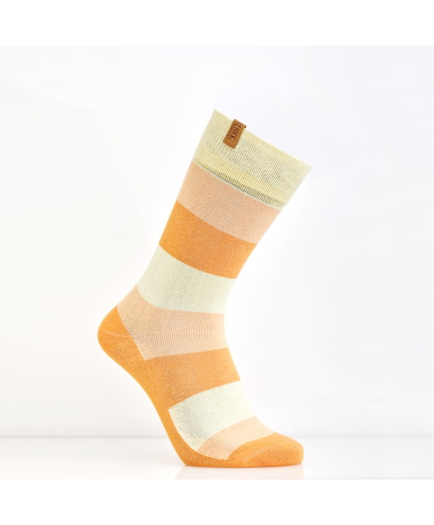 IZ Sock Copenhagen 5-pak bambusstrømper – brede striber billede 11