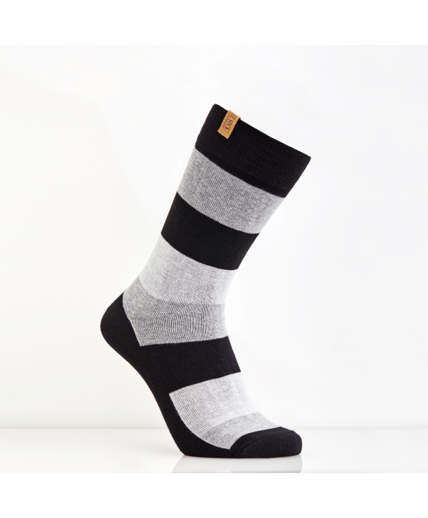 IZ Sock Copenhagen 5-pak bambusstrømper – brede striber billede 12