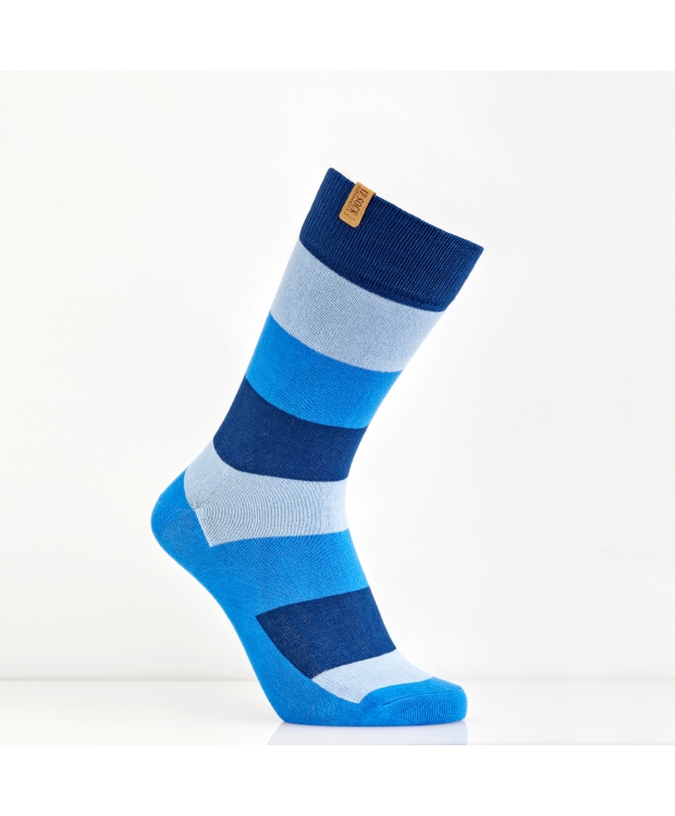 IZ Sock Copenhagen 5-pak bambusstrømper – brede striber billede 13