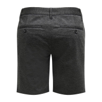 ONLY & SONS chino shorts i bambus i mørkegrå til herre – Outlet