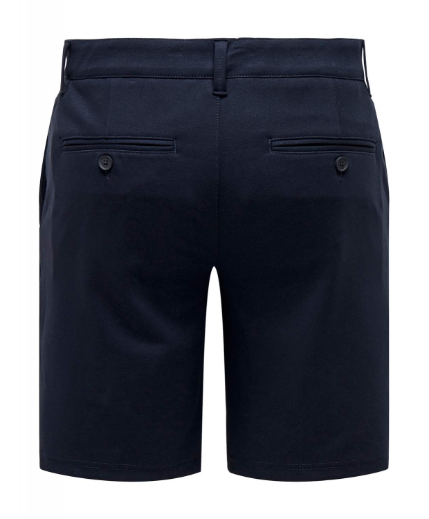 ONLY & SONS chino shorts i bambus i navy til herre billede 2