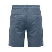ONLY & SONS shorts i blå til herre – Outlet