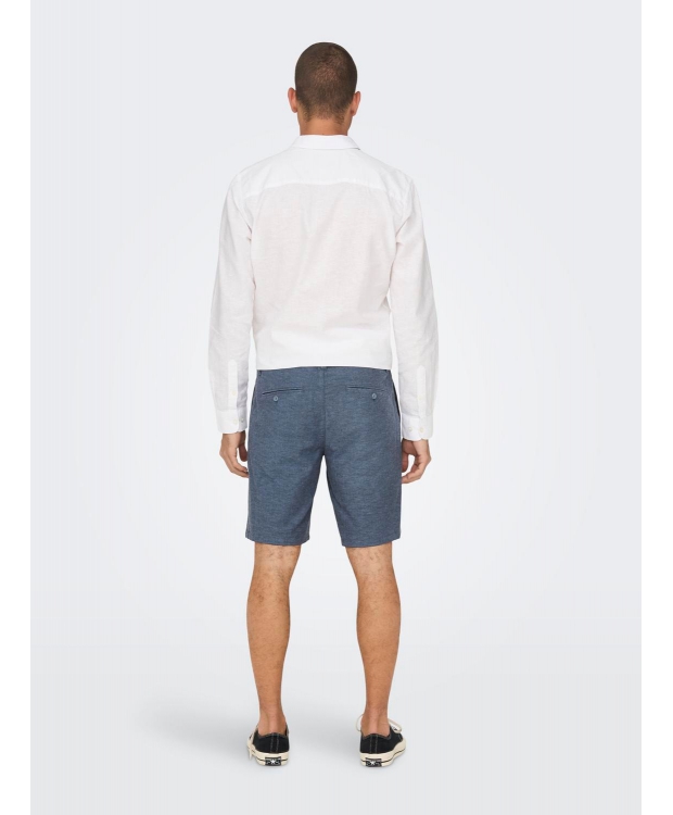 ONLY & SONS shorts i blå til herre – Outlet billede 4