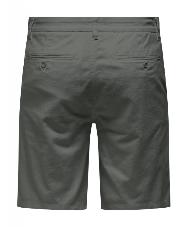 ONLY & SONS shorts i mørkegrå til herre billede 2