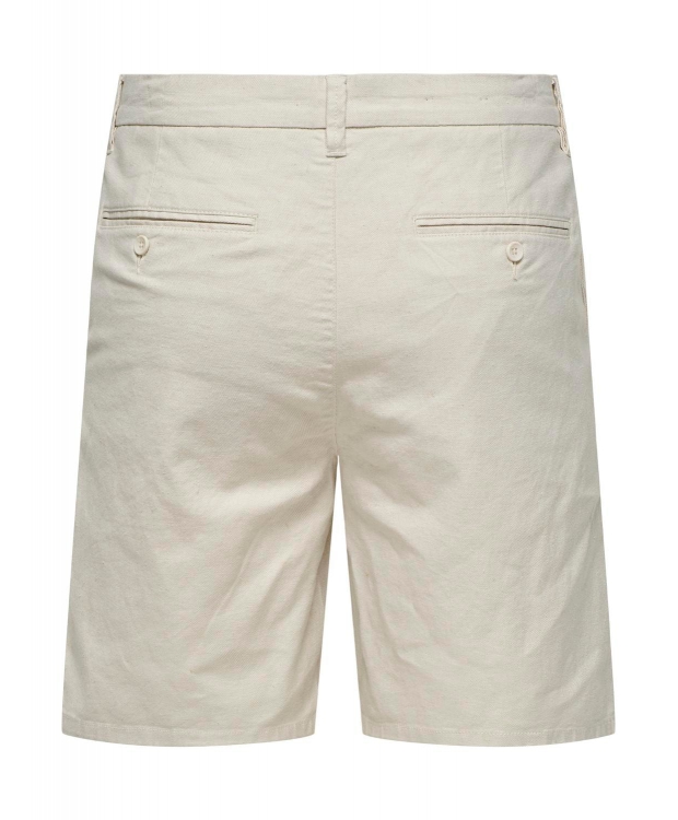 ONLY & SONS shorts i beige til herre billede 2