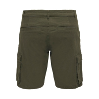 ONLY & SONS Cargo shorts i grøn til herre