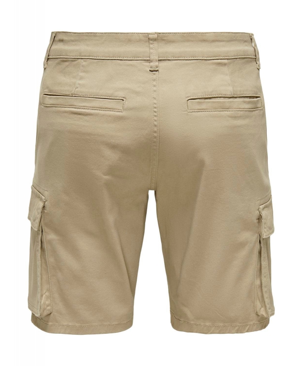 ONLY & SONS Cargo shorts i beige til herre billede 2