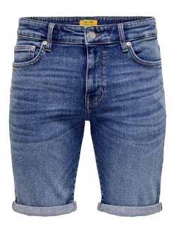 ONLY & SONS Denim shorts til herre