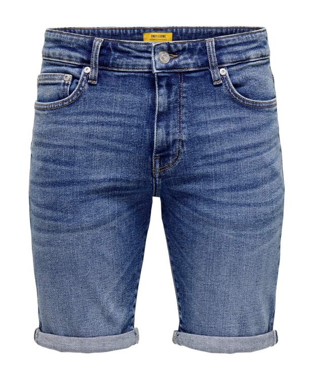 ONLY & SONS Denim shorts til herre billede 1