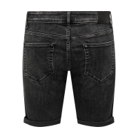 ONLY & SONS shorts i mørk denim til herre