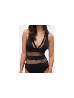 VERO MODA Elaine sort badedragt til kvinder – OUTLET