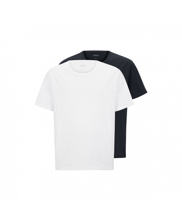BOSS 2pak t-shirt i forskellige farver til herre billede 1