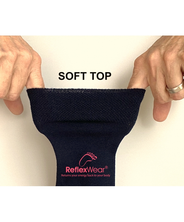 ReflexWear tynde Celliant komfortstrømper sort unisex billede 3