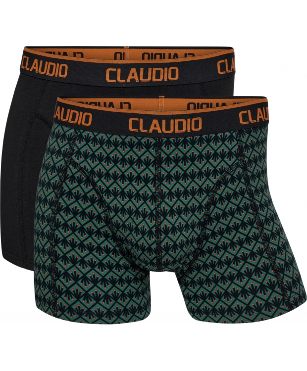 Claudio 2pak underbukser/trunks i multifarvet til herre billede 1