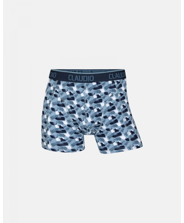 Claudio 2pak underbukser/trunks i blå til herre billede 2