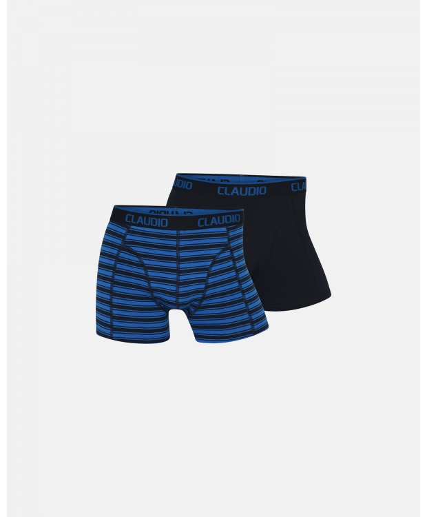 Claudio 2pak underbukser/trunks i multifarvet til herre billede 1