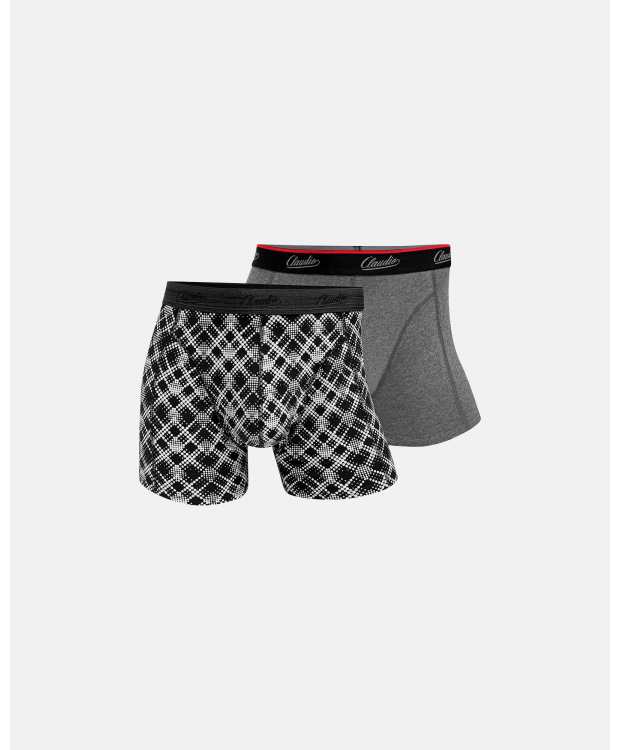 Claudio 2pak underbukser/trunks i multifarvet til herre billede 1