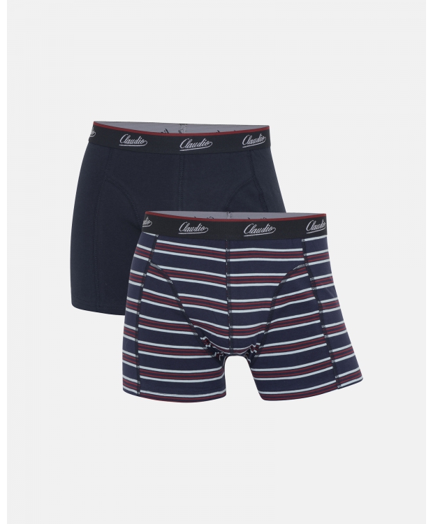 Claudio 2pak underbukser/trunks i multifarvet til herre billede 1