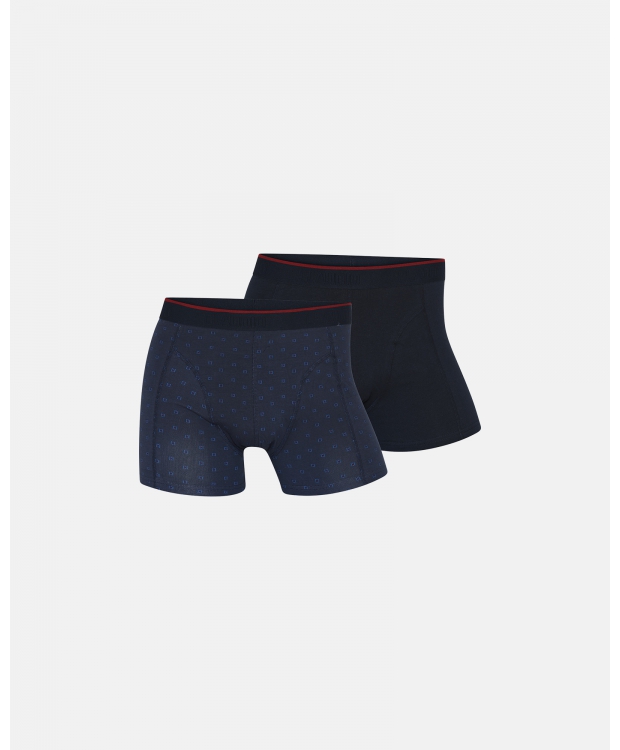 Claudio 2pak underbukser/trunks i navy til herre billede 1