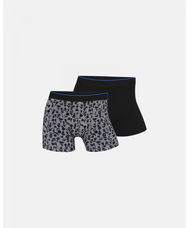 Claudio 2pak underbukser/trunks i multifarvet til herre billede 1