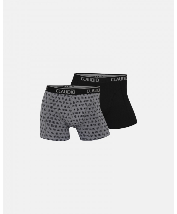 Claudio 2pak underbukser/trunks i multifarvet til herre billede 1