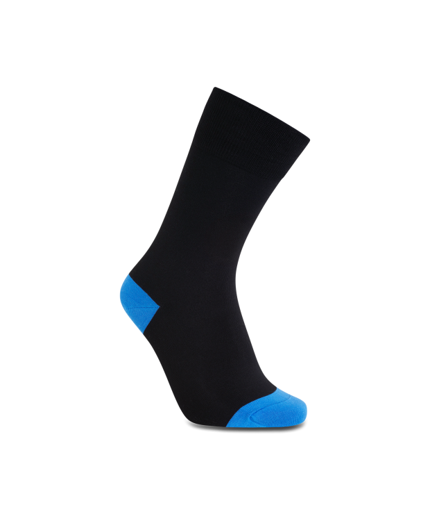 iZ Sock bambusstrømper sort/blå, unisex billede 8