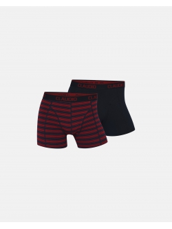 Claudio 2pak underbukser/trunks i multifarvet til herre